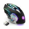 Wireless Gaming Mouse With RGB lights With Adjustable DPI